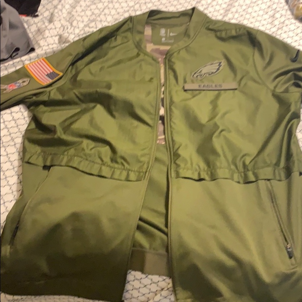 Eagles NFL Military Appreciation Jacket Never Worn